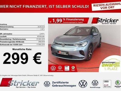 Gebraucht VW ID.4 GTX 219 kW (299 PS) 2021 Stonewashed blue metallic (metallic) SUV