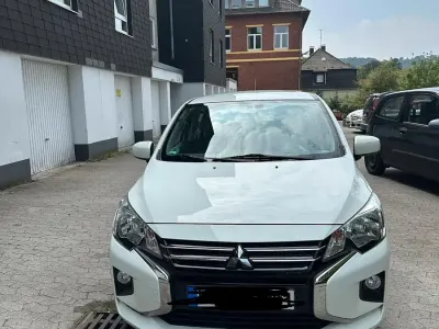 Gebraucht Mitsubishi Space Star 71 PS (52 kW) 2021 Weiß Kleinwagen
