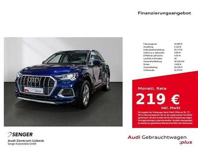 Gebraucht Audi Q3 Advanced 150 PS (110 kW) 2023 Navarrablau SUV