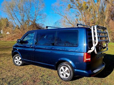 Second-hand VW T5 102 CP (75 kW) 2012 Albastru Van