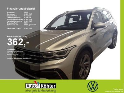 Reflexsilber Gebraucht 2024 VW Tiguan R-line SUV | 42.910 € (Fairer Preis)