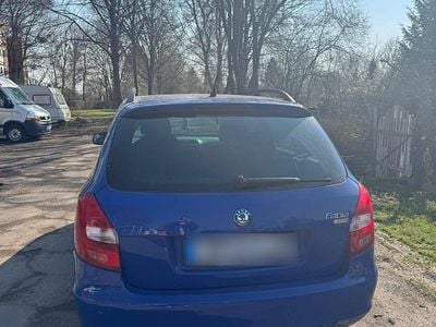 Second-hand Skoda Fabia 82 CP (60 kW) 2009 Albastru Break