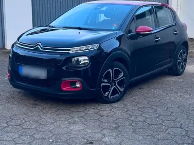 Gebraucht Citroën C3 Shine 99 PS (72 kW) 2017 Schwarz Kleinwagen