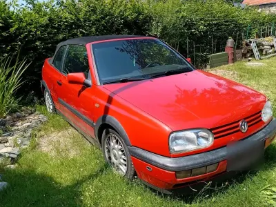 Gebraucht VW Golf Cabriolet Edition 100 PS (73 kW) 1998 Orange Cabrio