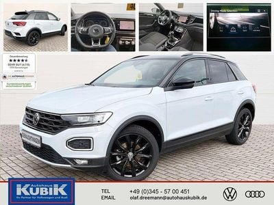 White silver metallic Gebraucht 2021 VW T-Roc Sportline SUV | 21.450 € (Guter Preis)