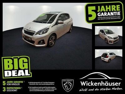 Gebraucht Peugeot 108 Top! Collection 72 PS (52 kW) 2020 Zu lackieren silver grey 1e7/m Kleinwagen