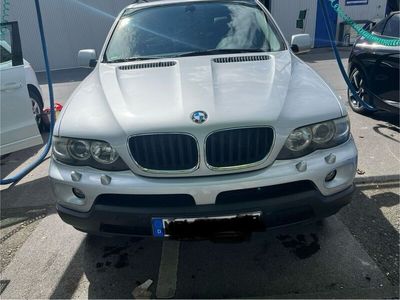 gebraucht BMW X5 Geländewagen In Silber
