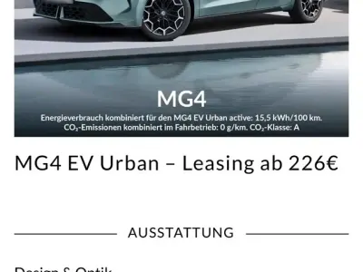 Gebraucht MG MG4 EV
