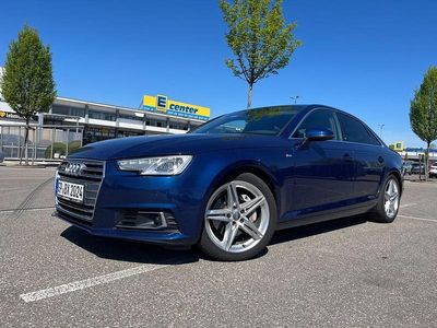 Brugt Audi A4 Design 190 HK (139 kW) 2016 Blå Sedan