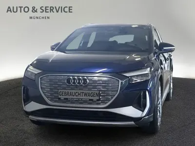 Gebraucht Audi Q4 e-tron Basis 150 kW (204 PS) 2023 Blau SUV