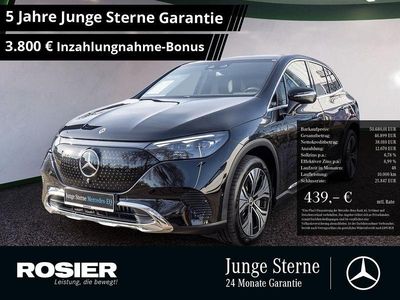 Gebraucht Mercedes EQE300 Electric Art 180 kW (245 PS) 2024 Schwarz / obsidianschwarz SUV