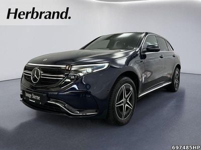 Gebraucht Mercedes EQC400 AMG line 300 kW (408 PS) 2022 Cavansitblau metallic SUV