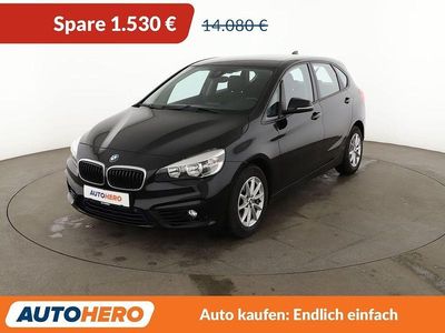Gebraucht BMW 218 Active Tourer Sport Line 136 PS (100 kW) 2015 Schwarz Van / Kleinbus