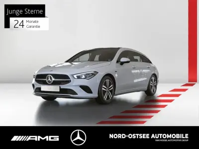 Gebraucht Mercedes CLA250e 160 PS (117 kW) 2021 Polarweiß uni Coupé
