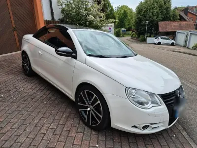 Gebraucht VW Eos 211 PS (155 kW) 2010 Weiß Cabrio