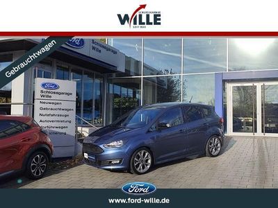 Chromablau metallic Gebraucht 2018 Ford C-MAX Sport Van / Kleinbus | 15.550 € (Etwas zu teuer)