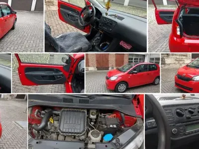 Używany Skoda Citigo Cool Edition 60 KM (44 kW) 2015 Czerwony Hatchback