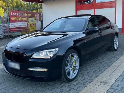 Brugt BMW 750L M Sport 381 HK (280 kW) 2014 Sort Sedan