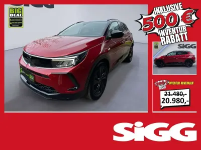 Gebraucht Opel Grandland X GS Line 224 PS (164 kW) 2023 Rubin rot (metallic) SUV