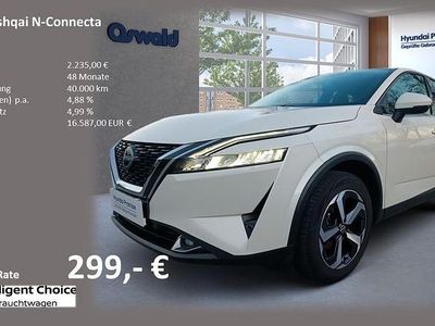 Second-hand Nissan Qashqai N-Connecta 140 CP (102 kW) 2022 Alb SUV