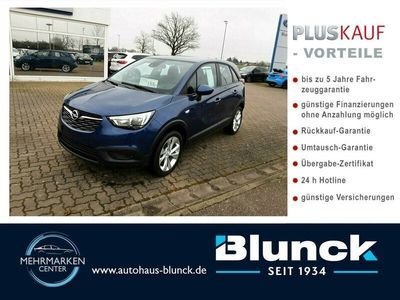 Gebraucht Opel Crossland X Edition 131 PS (96 kW) 2020 Nautic blau (metallic) SUV