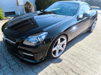 Używany Mercedes SLK55 AMG AMG 421 KM (309 kW) 2012 Czarny Kabriolet
