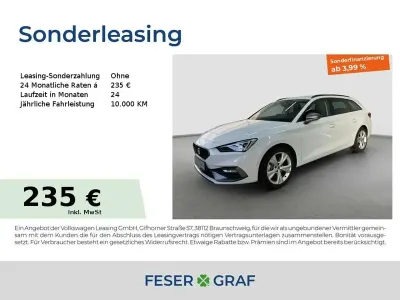 Gebraucht Seat Leon FR 150 PS (110 kW) 2025 Glacial weiß metallic Kombi