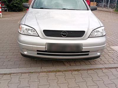 Brugt Opel Astra 105 HK (77 kW) 2000 Sølv Sedan