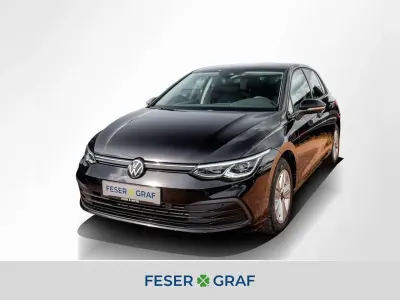 Gebraucht VW Golf VIII Life 131 PS (96 kW) 2023 Schwarz Limousine