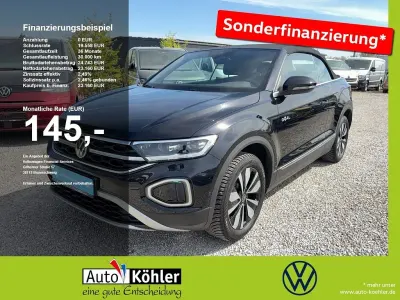 Gebraucht VW T-Roc Cabriolet Goal 116 PS (85 kW) 2025 Deep black perleffekt Cabrio