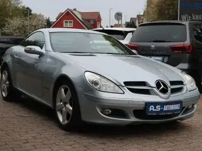 Gebraucht Mercedes SLK200 163 PS (119 kW) 2004 Silber Cabrio