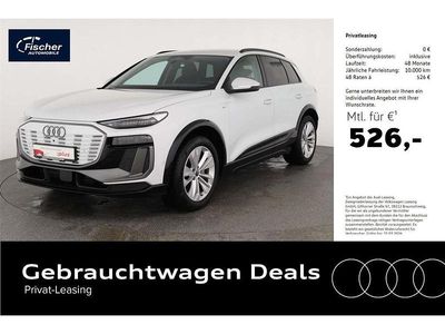 Gebraucht Audi Q6 e-tron Sport 185 kW (252 PS) 2025 Gletscherweiß metallic SUV