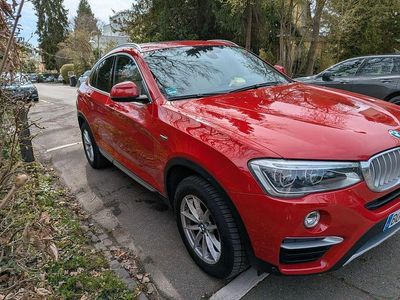 Usata BMW X4 xLine 190 CV (139 kW) 2017 Rosso SUV