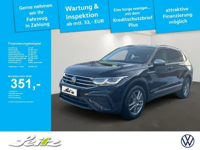 Gebraucht VW Tiguan Allspace Move 193 PS (141 kW) 2024 Deep black perleffekt SUV