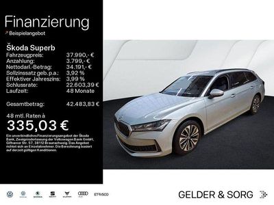 Gebraucht Skoda Superb Selection 204 PS (150 kW) 2025 Pebble silber metallic Kombi