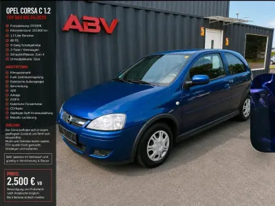 Gebraucht Opel Corsa 80 PS (58 kW) 2006 Blau Kleinwagen