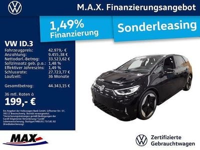 Gebraucht VW ID.3 GTX 239 kW (326 PS) 2025 Grenadillschwarz metallic (metallic) Kleinwagen