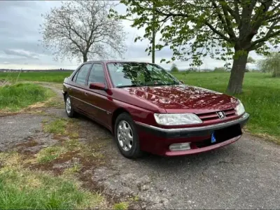Brugt Peugeot 605 167 HK (122 kW) 1996 Rød Sedan