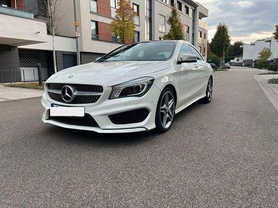 Second-hand Mercedes CLA180 AMG line 122 CP (89 kW) 2014 Alb Berlinǎ