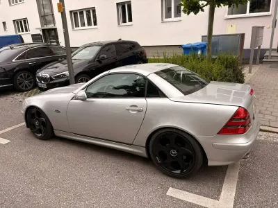 Gebraucht Mercedes SLK230 Edition 193 PS (141 kW) 1999 Silber Cabrio