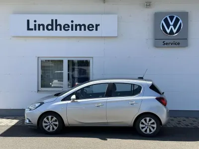 Gebraucht Opel Corsa Innovation 90 PS (66 kW) 2017 Argon silber/ice silver (m2) Kleinwagen
