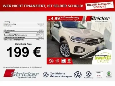 Gebraucht VW T-Roc Life 116 PS (85 kW) 2025 Grau SUV