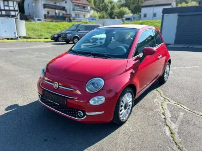 Używany Fiat 500C Lounge 86 KM (63 kW) 2015 Czerwony Kabriolet