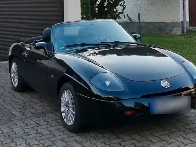 Gebraucht Fiat Barchetta 131 PS (96 kW) 1999 Schwarz Cabrio