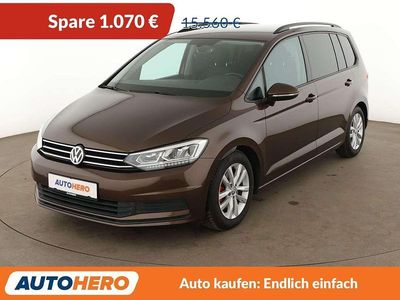 Second-hand VW Touran Comfortline 110 CP (80 kW) 2016 Maro Monovolum