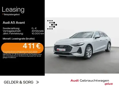 Gebraucht Audi A5 Business 204 PS (150 kW) 2025 Gletscherweiß metallic Kombi