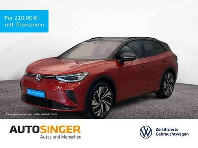Kings red metallic Gebraucht 2024 VW ID.4 GTX SUV | 49.810 € (Teuer)