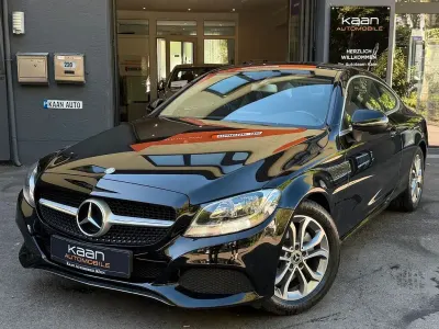 Brugt Mercedes C180 156 HK (114 kW) 2017 Sort Coupe
