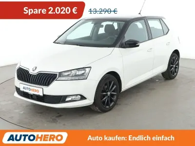 Gebraucht Skoda Fabia Style 95 PS (69 kW) 2019 Weiß Kleinwagen