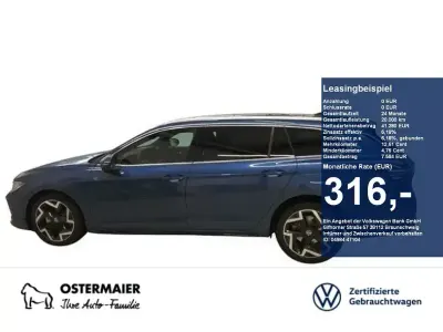 Brugt VW Passat R-line 150 HK (110 kW) 2025 Blå Stationcar